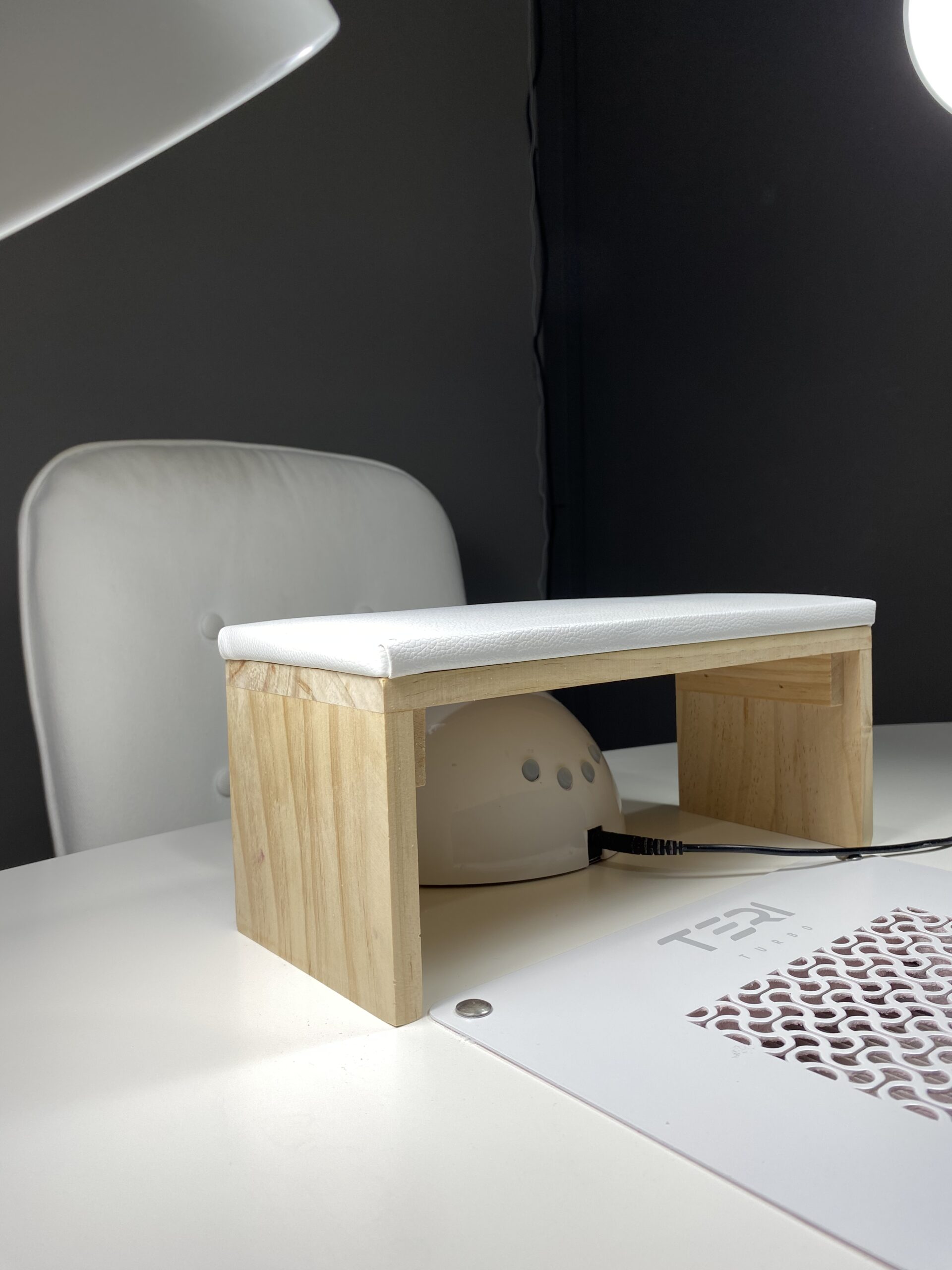 Handauflage Holz