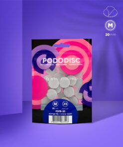 Disposable files-sponges for pedicure disc PODODISC STALEKS PRO M (25 pcs) Aufkleber