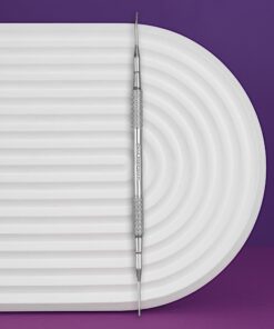 Pedicure tool EXPERT 60 TYPE 4 (straight narrow nail file and file with a bent end) Eckenfeile doppelseitig