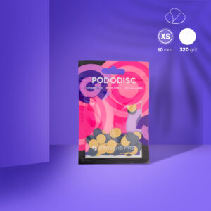 Refill pads for pedicure disc PODODISC STALEKS PRO XS 320 grit (50 pc) Aufkleber