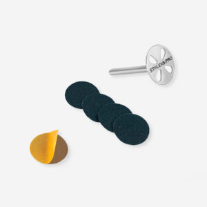 Pedicure disc PODODISC EXPERT S and set of disposable file 180 grit 5 pc (15 mm) Kurz (für Geräte ohne Absaugung)