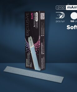 Feilenblätter OHNE KLEBER auf Schaum zum Anziehen 150 Grit (30 Stück) STALEKS