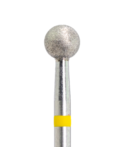KMIZ Diamant Bit Kugel Superfein  ø 5 mm (gelber Ring)